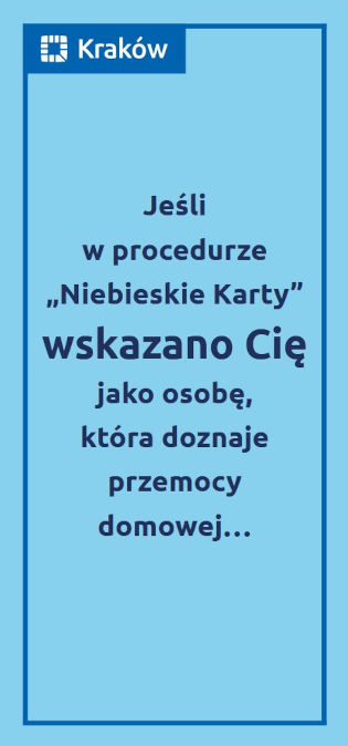 Ulotka - Jeśli wskazano Cię jako osobę doznającą przemocy